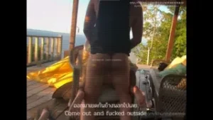 คลิปหลุดพี่หมี khunmheenew พาสาวเที่ยวรีสอร์ท ตอกกันในห้องพัก ท่าหมาวิวดีเห็นทะเล