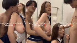 คลิปหลุดOnlyFans น้องมีมี่ mimie_chnt69 นักศึกษาล่อควยหนุ่มหล่อมาเย็ดที่ห้อง โดนเลียหีดูดดิ้น แล้วกระแทกหีซอยยับ