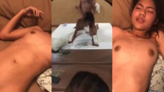 คลิปหลุด สาวสวยหุ่นดีโดนแฟนจับอัดคลิปโชว์ลีลาอมควยโครตเด็ด เสร็จแล้วโดนจับเย็ดซอยหีแล้วจับเย็ดหีท่าหมาจนน้ำแตกกระจายเด็ดๆ