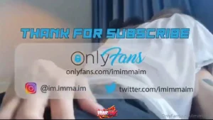 คลิปหลุด OnlyFans Imimmaim! น้องอิมสาวไทยหีเนียน อมควยเสร็จออกมาเย็ดริมระเบียง ซอยสดแรง น้ำแตกคาหี ครางลั่น